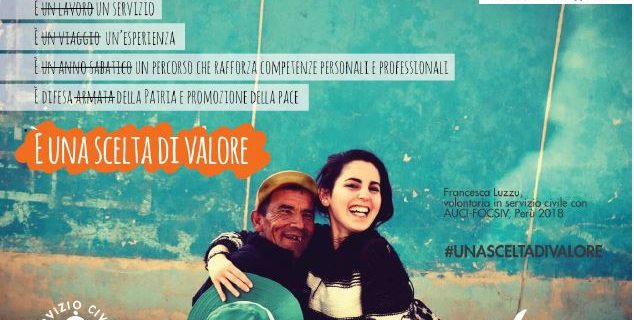 BANDO SERVIZIO CIVILE UNIVERSALE 2019