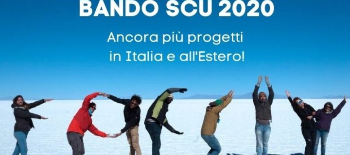 BANDO SERVIZIO CIVILE UNIVERSALE 2020