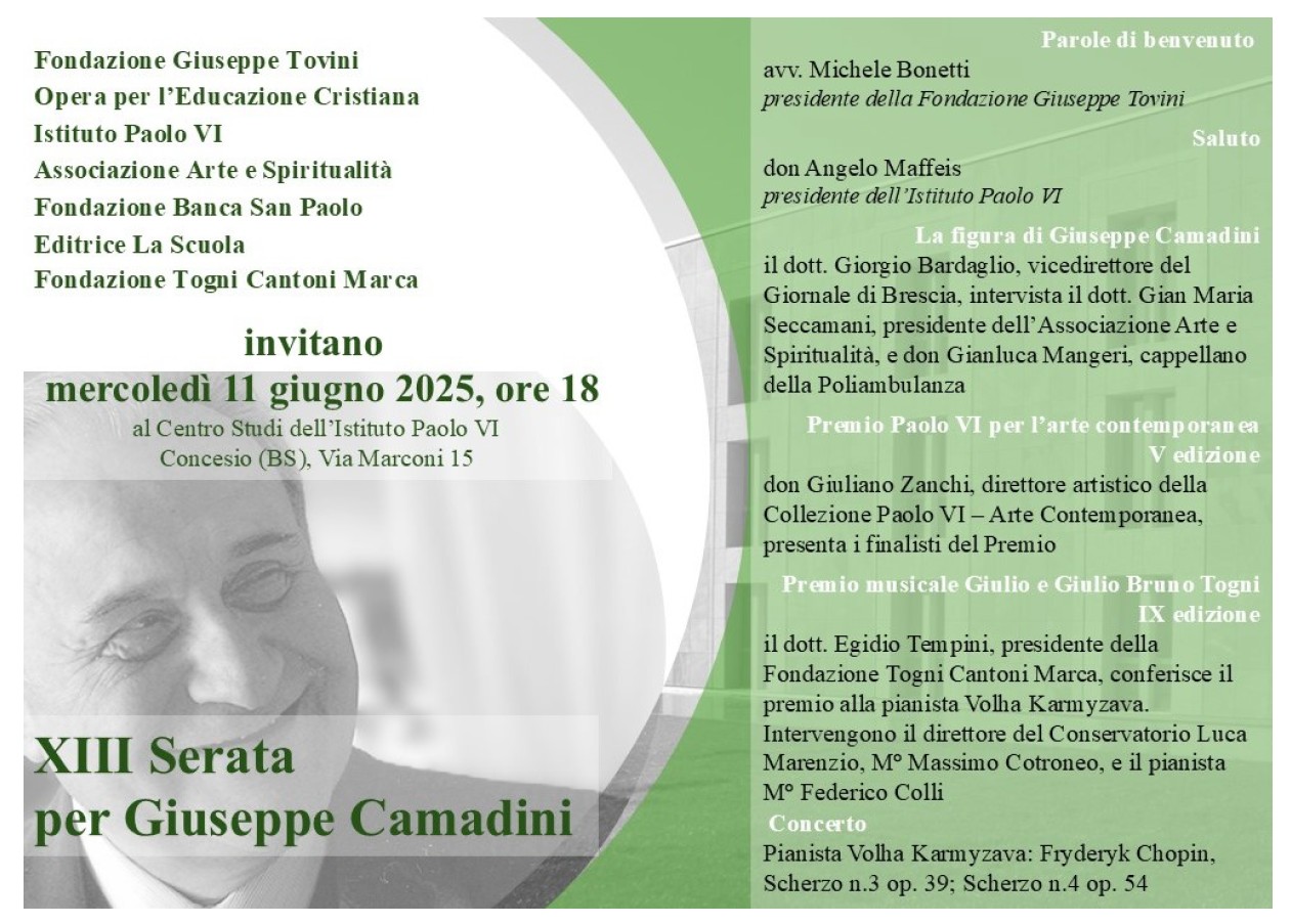 11/06/2025 - SERATA PER GIUSEPPE CAMADINI